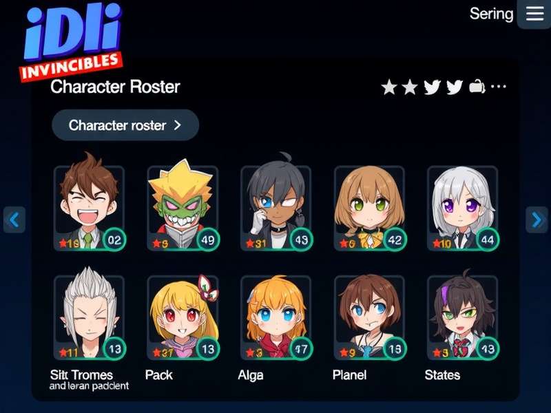 Diverse character roster in Idli Invincibles Idli Invincibles Character Roster